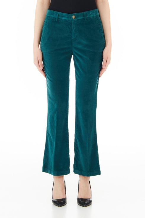 Pantalone Donna in velluto trombetta Ottanio Liu Jo- Francavilla Moda